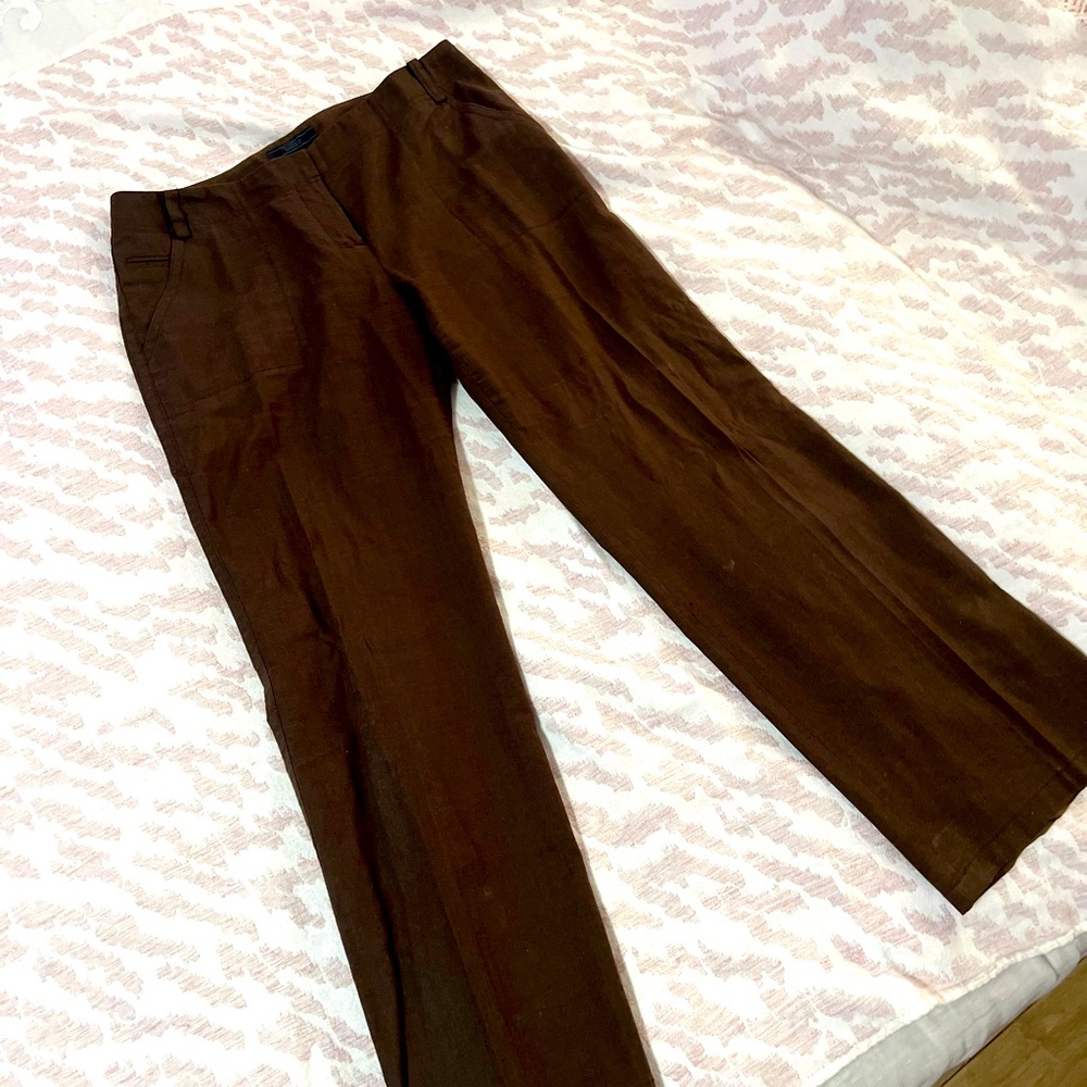 Designed In UK, lusso Luxury Brown pants